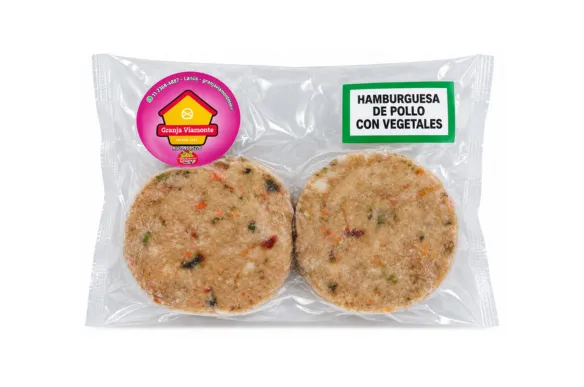 HAMBURGUESAS DE POLLO